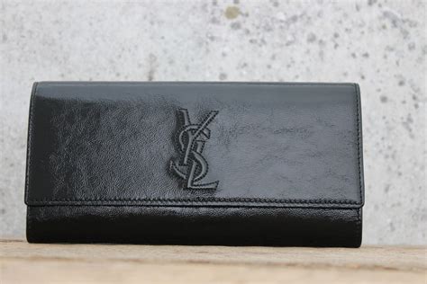 small black clutch ysl|saint laurent evening clutch.